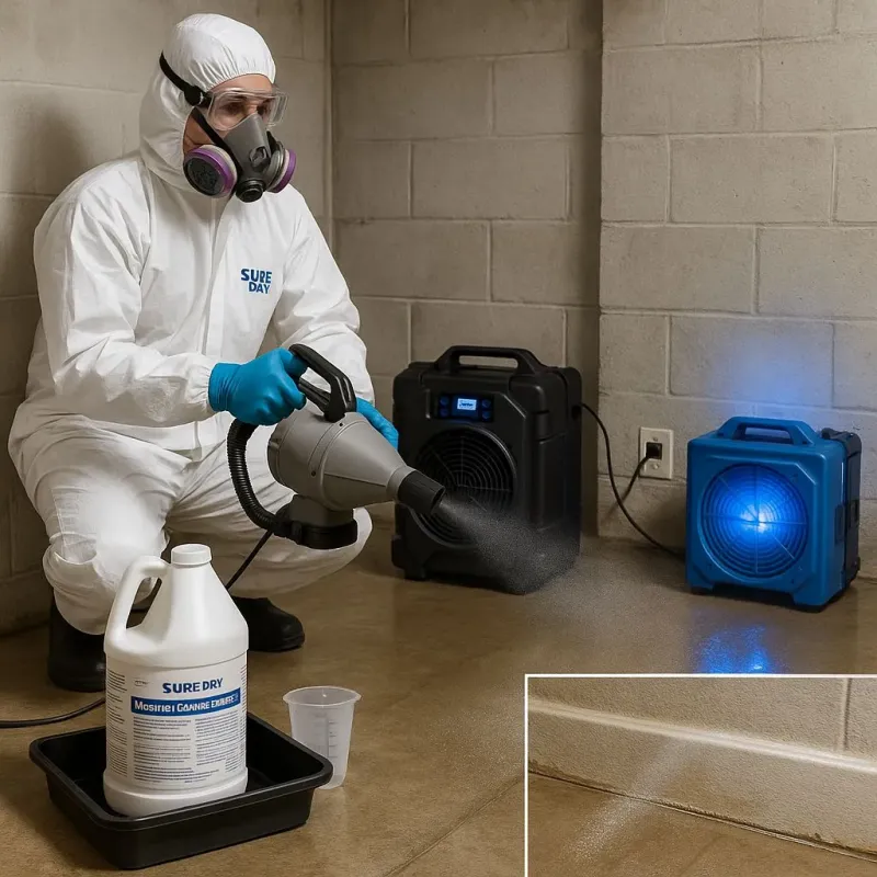 Sanitization and Odor Removal process in Racine County, WI